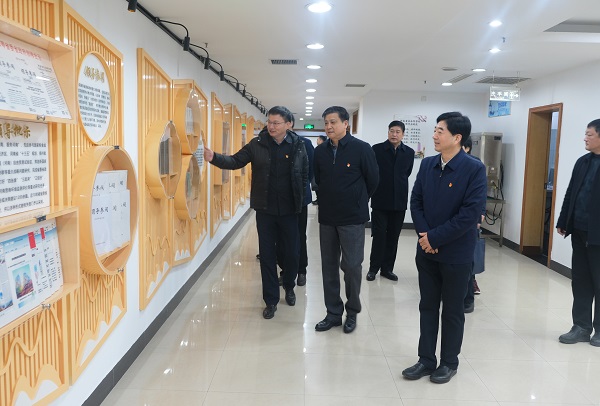 省纪委副书记、监委副主任吴宏亮一行到我院调研指导工作