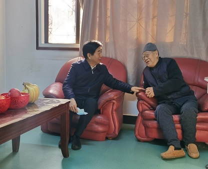 院领导走访慰问离退休老同志