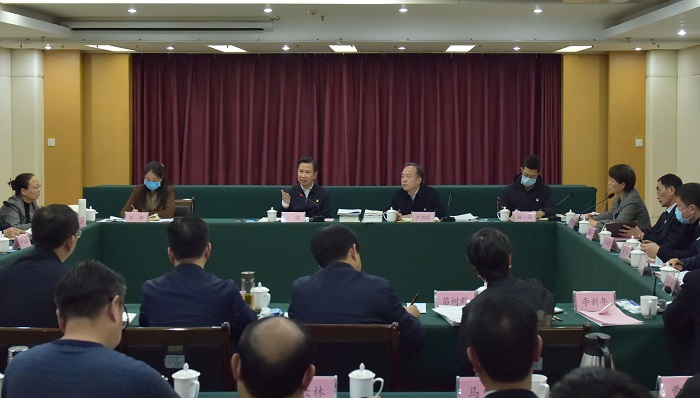 省委常委、宣传部部长江凌调研指导我院工作
