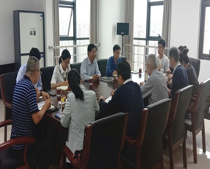 院党委书记阮金泉调研推动当前重点工作